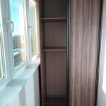 Встроенный шкаф купе и пенал на балкон - Мебельная фабрика Адалит