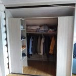 Шкаф купе - гардеробная в мансарде - Мебельная фабрика Адалит